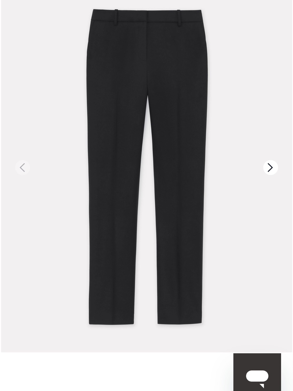 Lafayette 148 Responsible Stretch Wool CLINTON Ankle Pant - Size 10